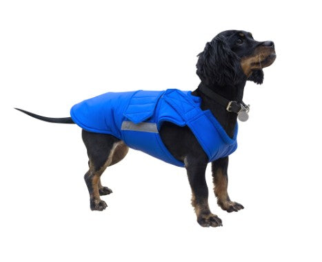 téli kutyakabát, három rétegből készült, vízálló, vlies, polár, extra meleg kabát hasvédelemmel 